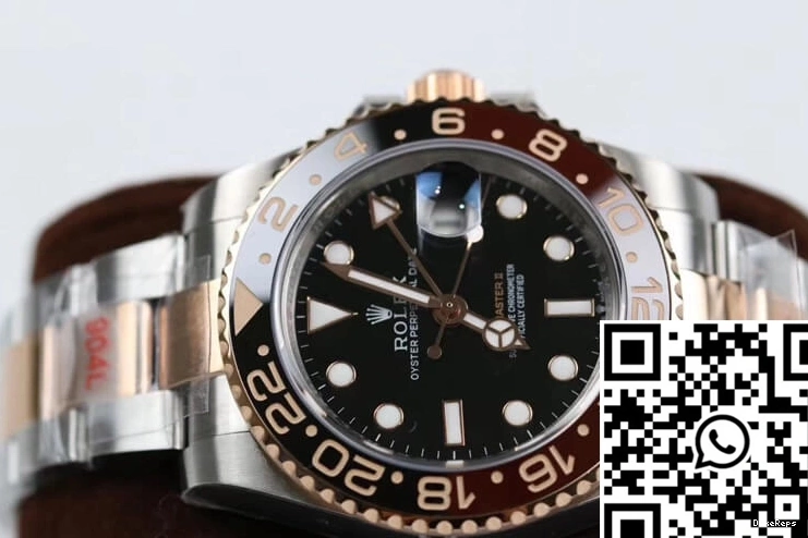 Black Factory Master M126711CHNR-0002 Rolex GMT II GM Dial 0508